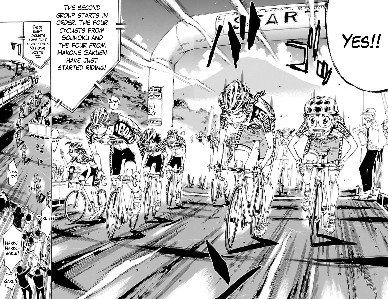 Yowamushi Pedal Chapter 357 9